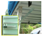 RV tent (close up) RV tent (close up)